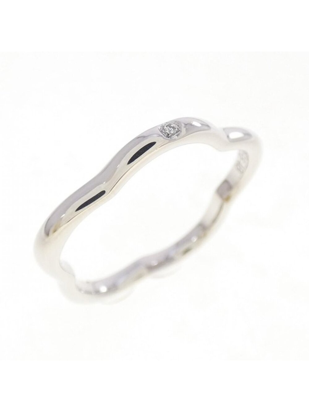 Chanel Camellia Ring White Gold